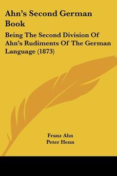 portada ahn`s second german book