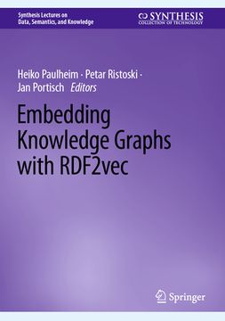 portada Embedding Knowledge Graphs with Rdf2vec (en Inglés)