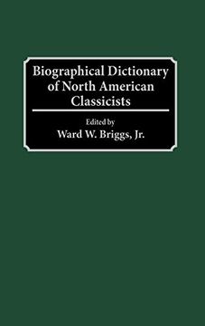 portada Biographical Dictionary of North American Classicists (en Inglés)
