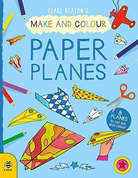 portada Make & Colour Paper Planes: 8 Planes to cut out and Colour (en Inglés)