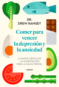 portada Comer Para Vencer la Depresión y la Ansiedad (in Spanish)