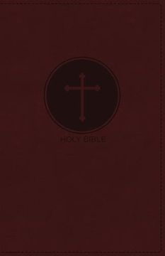 portada Nkjv, Deluxe Gift Bible, Leathersoft, Burgundy, red Letter Edition, Comfort Print (en Inglés)