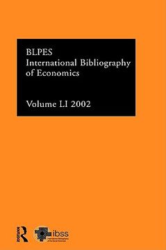 portada ibss: economics: 2002 vol.51 (en Inglés)