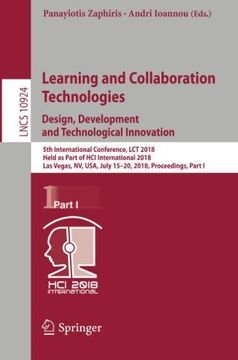 portada Learning and Collaboration Technologies. Design, Development and Technological Innovation (Lecture Notes in Computer Science)