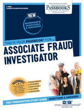 portada Associate Fraud Investigator (C-3880): Passbooks Study Guide Volume 3880