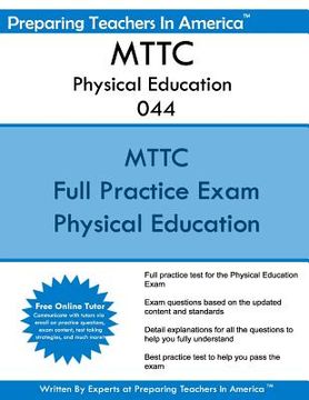 portada MTTC Physical Education 044: Michigan Test For Teacher Certification (en Inglés)