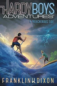 portada A Treacherous Tide, Volume 21 (Hardy Boys Adventures) (en Inglés)