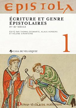 portada Epistola 1: Ï¿ ½Criture et Genre Ï¿ ½Pistolaires (in Spanish)