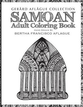 portada Samoan Adult Coloring Book (en Inglés)