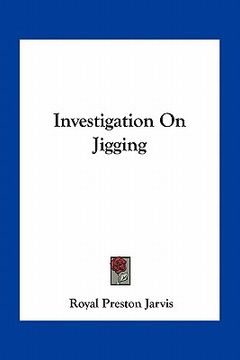 portada investigation on jigging (en Inglés)