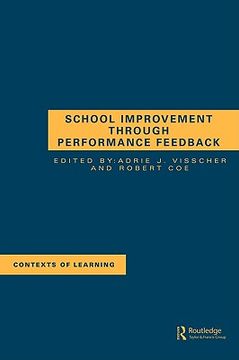 portada school improvement through performance feedback (en Inglés)