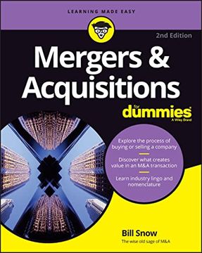 portada Mergers & Acquisitions for Dummies (For Dummies (Business & Personal Finance)) (en Inglés)