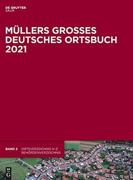 portada Müllers Großes Deutsches Ortsbuch 2021 (in German)