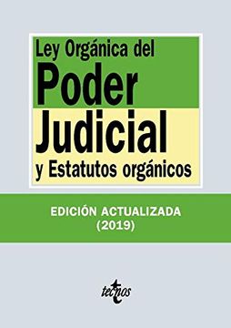 portada Ley Orgánica del Poder Judicial: Y Estatutos Orgánicos