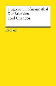portada Der Brief des Lord Chandos (in German)