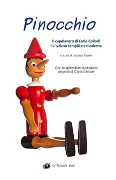 portada Pinocchio - Illustrato e in Italiano Semplice e Moderno: Il Libro 