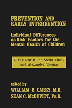portada Prevention and Early Intervention