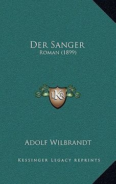 portada Der Sanger: Roman (1899) (en Alemán)