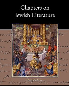 portada chapters on jewish literature (en Inglés)