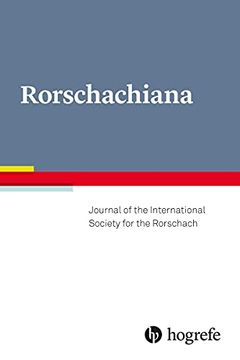 portada Rorschachiana - Journal of the International Society for the Rorschach, Vol. 42 (en Inglés)