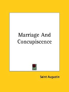 portada marriage and concupiscence (en Inglés)