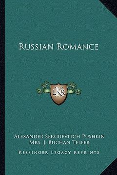 portada russian romance (en Inglés)