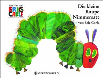 portada Die kleine Raupe Nimmersatt (en Alemán)