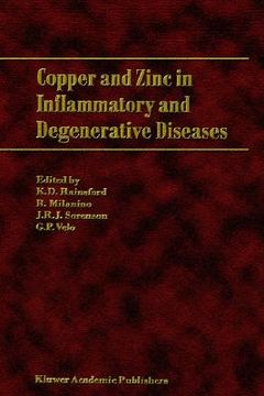 portada copper and zinc in inflammatory and degenerative diseases (en Inglés)