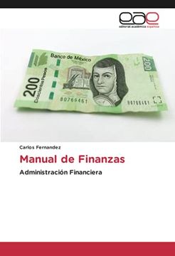 portada Manual de Finanzas: Administración Financiera