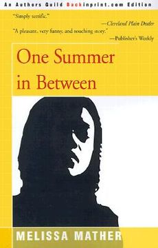 portada one summer in between (en Inglés)