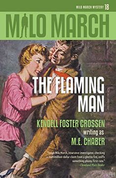portada Milo March #18: The Flaming man (18) (in English)