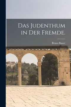portada Das Judenthum in der Fremde.