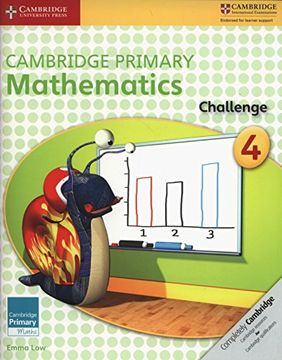 portada Cambridge Primary Mathematics Challenge: 4 (Cambridge Primary Maths) (in English)