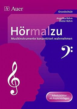 portada Hörmalzu - Musikinstrumente Konzentriert Wahrnehmen: Arbeitsblätter als Kopiervorlagen zur Wahrnehmu (in German)