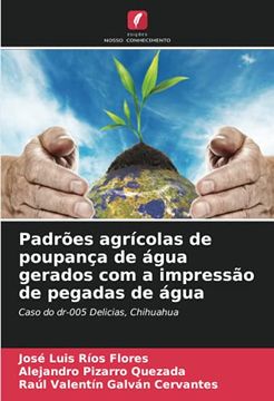 portada Padrões Agrícolas de Poupança de Água Gerados com a Impressão de Pegadas de Água: Caso do Dr-005 Delicias, Chihuahua (in Portuguese)