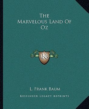 portada the marvelous land of oz (en Inglés)
