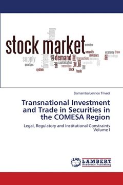 portada Transnational Investment and Trade in Securities in the COMESA Region (en Inglés)