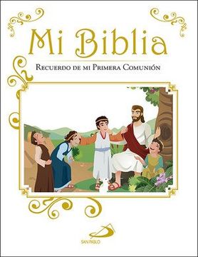 portada Mi Biblia: Recuerdo de mi Primera Comunión (Biblias infantiles)