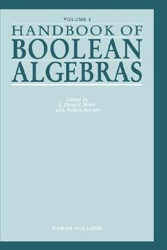 portada handbook of boolean algebras (en Inglés)