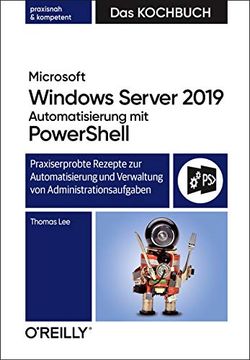portada Microsoft Windows Server 2019 Automatisierung mit Powershell - das Kochbuch (en Alemán)
