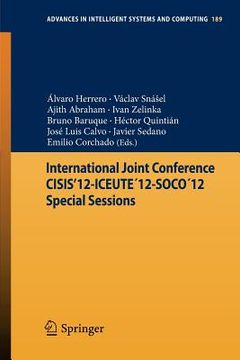 portada international joint conference cisis 12-iceute12-soco12 special sessions (en Inglés)