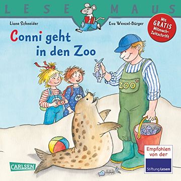 portada LESEMAUS 59: Conni geht in den Zoo: Mit Gratis Mitmach-Zeitschrift (en Alemán)