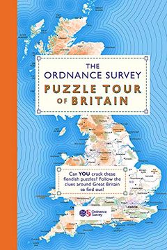 portada The Ordnance Survey Puzzle Tour of Britain: A Journey Around Britain in Puzzles (en Inglés)