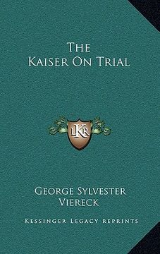 portada the kaiser on trial (en Inglés)