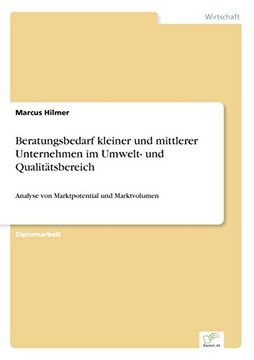 portada Beratungsbedarf kleiner und mittlerer Unternehmen im Umwelt- und Qualitätsbereich (German Edition)