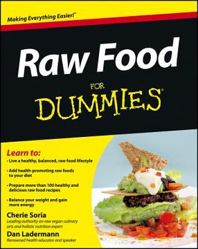 portada raw food for dummies (en Inglés)