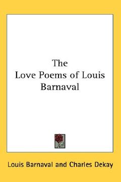 portada the love poems of louis barnaval (en Inglés)