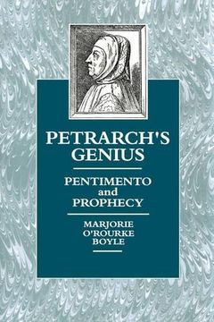 portada Petrarch's Genius: Pentimento and Prophecy (en Inglés)