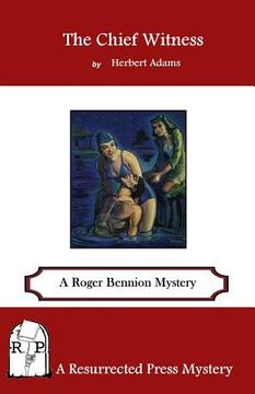 portada The Chief Witness: A Roger Bennion Mystery (en Inglés)