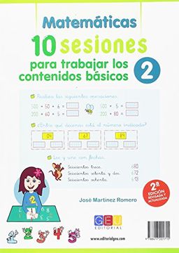 portada 10 Sesiones Para Trabajar los Contenidos Basicos 2 (in Spanish)